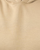 BEIGE FLEECE HOODIE