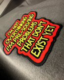 NOT OVERTHINKING 240