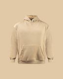 BEIGE FLEECE HOODIE