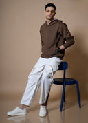 BROWN PULLOVER HOODIE 400