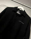 BLACK OVERSIZED SHIRT