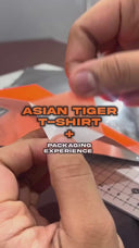 ORANGE ASIAN TIGER 250 [PUFF PRINT]